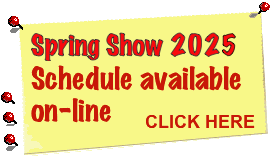 spring show schedule 2025