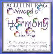 Excellent Page Award of Harmony